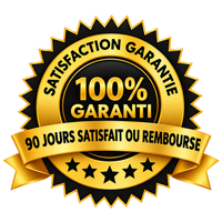 Garantie 90 jours — Satisfait ou remboursé